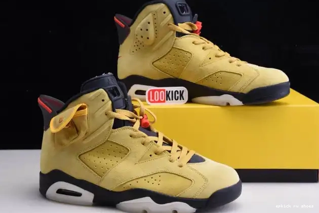Cheap X CN1084-300 YELLOW SCOTT TRAVIS JORDAN AIR 6 0614